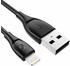 Syncwire UNBREAKcable Serie Lightning Kabel iPhone 1m schwarz