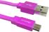 Networx Fancy Micro-USB-Kabel 1m pink
