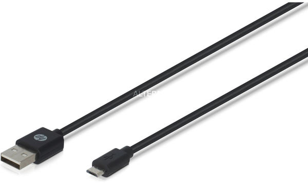 HP USB-A to micro-USB Kabel 1,0m schwarz