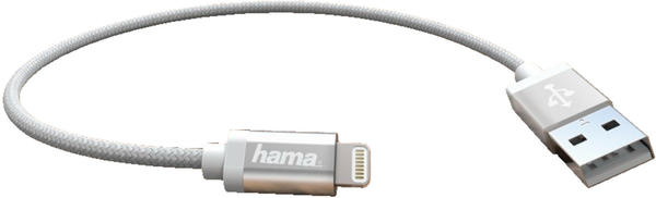 Hama Lightning Datenkabel 0,2m weiß