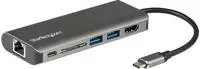 USB C Multiport Adapter - HDMI - SD Reader - 2xA 1xC - PD 3.0 - docking station