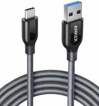 Anker Tech Anker PowerLine+ USB-Kabel 3.0 USB-A/-C (1,8m)