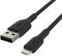 Belkin BOOST CHARGE Lightning/USB-A-Kabel (0,15m, Schwarz)