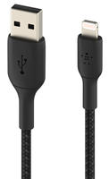 Belkin Smartphone-Kabel "Lightning Lade/Sync Kabel ummantelt mfi 2m" USB Typ A