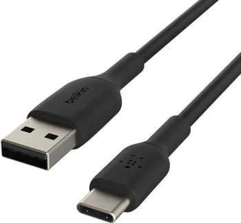 Belkin BOOST CHARGE USB-C/USB-A-Kabel 2m Schwarz