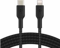 Belkin Lightningkabel "CAA004BT2MBK" Lightning USB-C 200 cm