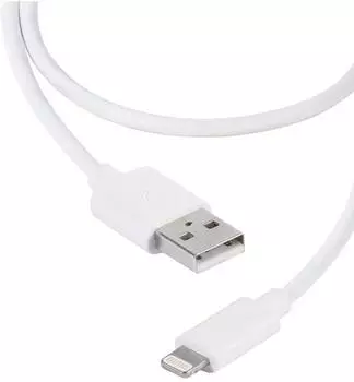 Vivanco Lightning USB Ladekabel 1,2m Wei&szlig;