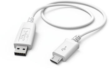 Hama Lade-/Datenkabel, Micro-USB, 1,0 m, Weiß (178326)