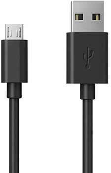 RealPower Micro-USB Kabel 0,6m Schwarz