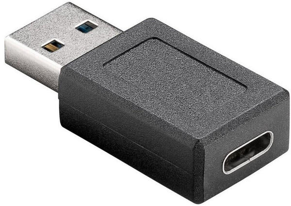 Goobay USB-C Buchse auf USB-A-3.0-Stecker, schwarz