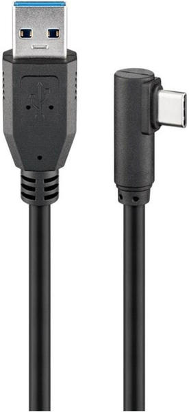 Goobay 66500 Kabel USB 3.0 Typ-C > Typ-A 3.0 90°, 0,5 m