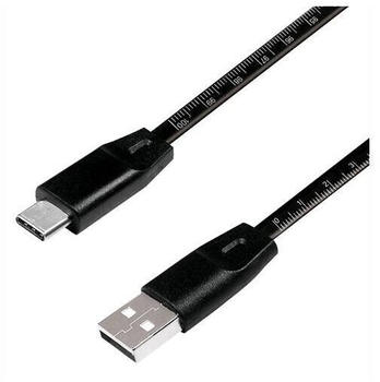 LogiLink Cable SuperSpeed USB-C to USB-A black (1 m) CU0157