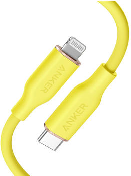 Anker Tech Anker 641 USB-C to Lightning Cable 0,9m Dafodil Yellow