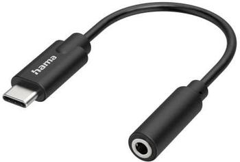 Hama 00200318 Audio-Adapter USB-C - 3,5-mm- Klinke