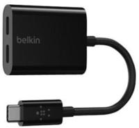 Belkin Connect Audio + Charge - USB-C auf USB-C Kopfh&ouml;rer-/Ladeadapter - 24 pin