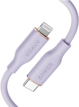 Anker Tech Anker 641 USB-C to Lightning Cable 0,9m Lilac Purple