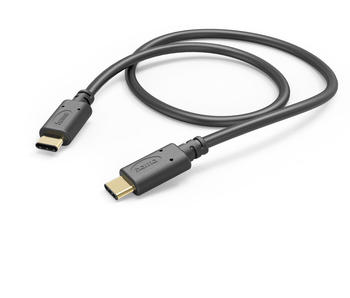Hama Ladekabel USB-C - USB-C 1m Schwarz