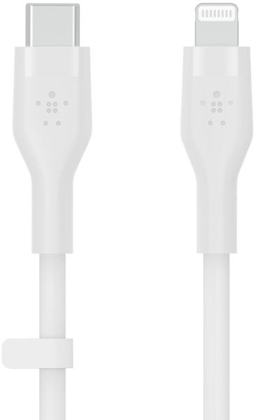 Belkin BoostCharge Flex USB-C-Kabel mit Lightning Connector 1,0m Weiß