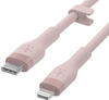 Belkin CAA009BT2MPK, Belkin USB-C USB Cable - Lightning 2m Pink (CAA009BT2MPK)...