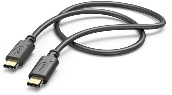 Hama Ladekabel, USB-C - USB-C, 1,5 m, Schwarz