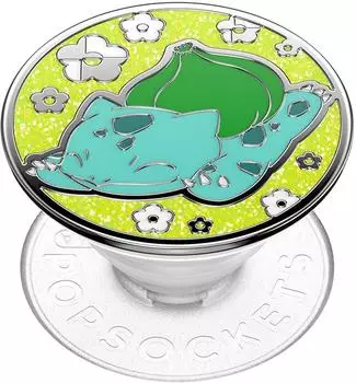 PopSockets PopGrip Premium Enamel Bulbasaur, Smartphone-Halterung (112727)