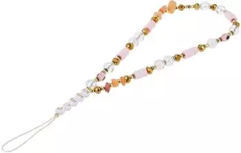 Guess Beads Bohemia Telefon-Anhänger, braun (GUSTBOHP)