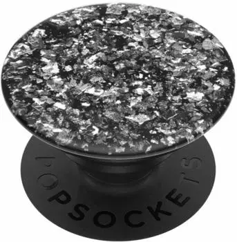 PopSockets PopGrip Smartphone-Halterung Foil Confetti Silver (801594)
