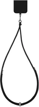 iDeal of Sweden Cord Phone Strap Universal, schwarz (IDCDSSI23-407)