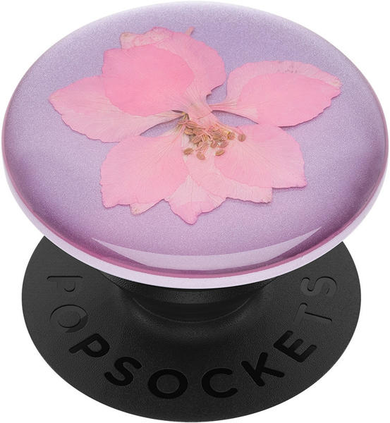 PopSockets Grip & Stand Pressed Flower Delphinium Pink