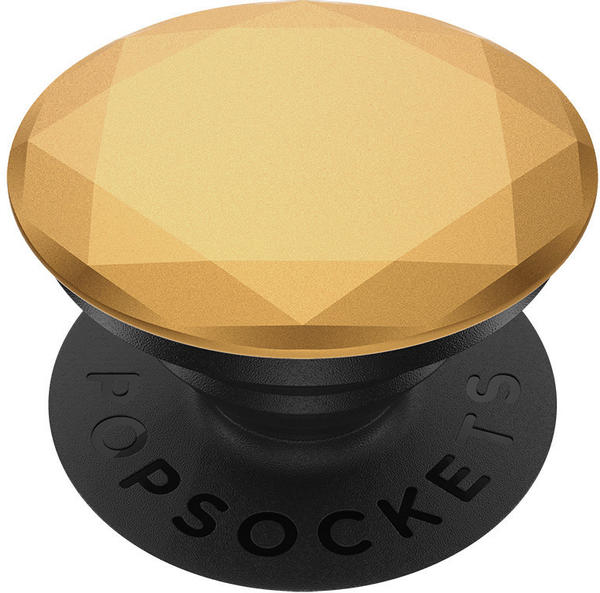 PopSockets Swappable Grip Metallic Diamond Gold