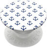 PopSockets 800970, PopSockets Anchors Away White Blau/Weiss