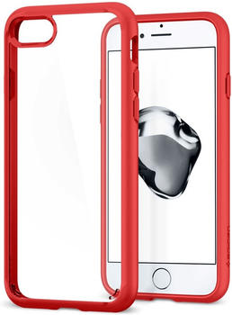 Spigen Case Ultra Hybrid 2 (iPhone 7/ 8) Rot