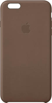 Apple Leder Case Olive Braun (iPhone 6 Plus)