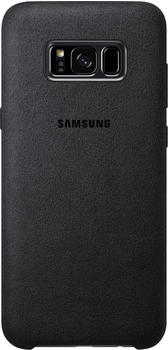 Samsung Alcantara Cover (Galaxy S8+) grau