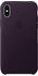 Apple Leder Case (iPhone X)