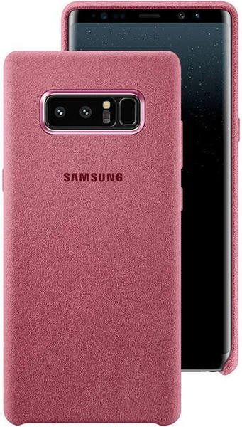 Samsung Alcantara Cover (Galaxy Note 8) pink