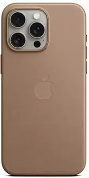 Apple Feingewebe Case mit MagSafe (iPhone 15 Pro Max) Taupe Apple Feingewebe Case mit MagSafe (iPhone 15 Pro Max) Taupe