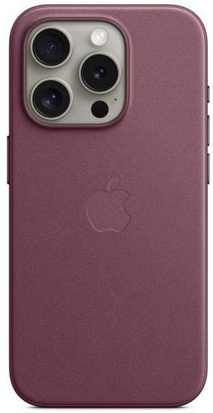Apple Feingewebe Case mit MagSafe (iPhone 15 Pro) Mulberry