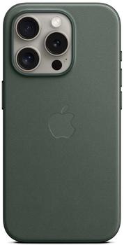 Apple Feingewebe Case mit MagSafe (iPhone 15 Pro) Immergrün
