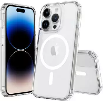 JT Berlin BackCase Pankow Clear MagSafe für Apple iPhone 15 Pro transparent 11034