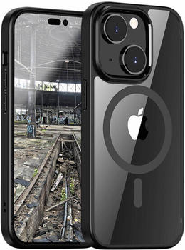 JT Berlin BackCase Pankow Hybrid MagSafe für Apple iPhone 14 schwarz/transparent 10924