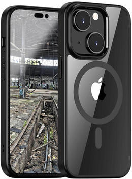 JT Berlin BackCase Pankow Hybrid MagSafe für Apple iPhone 15 schwarz/transparent 11040