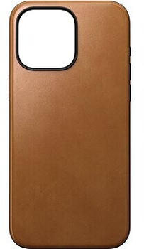 Nomad Modern Leather Case English Tan iPhone 15 Pro Max