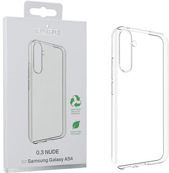 Puro 0.3 Nude - Etui ökologische für Samsung Galaxy A54 5G (Galaxy A54 5G) Smartphone Hülle Transparent