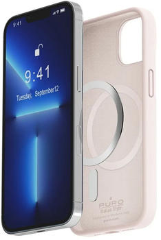 Puro für iPhone 14 Pro Max magsafe pink (iPhone 14 Pro Max) Smartphone Hülle Violett