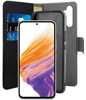 Puro Wallet Detachable - Etui 2w1 für Samsung Galaxy A54 5G (czarny) (Galaxy A54 5G) Smartphone Hülle Transparent