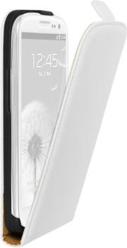 Mumbi Flip Case weiß (Samsung Galaxy S3)