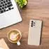 Eazy Case TPU Hülle für Samsung Galaxy A33 5G 6,4 Zoll, Bumper Case Matt Slimcover Silikonschutzhülle elastisch Taupe / Beige