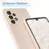 Eazy Case TPU Hülle für Samsung Galaxy A33 5G 6,4 Zoll, Bumper Case Matt Slimcover Silikonschutzhülle elastisch Taupe / Beige