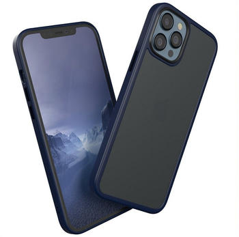 Eazy Case Outdoor Case für Apple iPhone 12 Pro Max 6,7 Zoll, Hülle kompatibel mit Qi & Magsafe Robust Back Cover Blau / Nachtblau